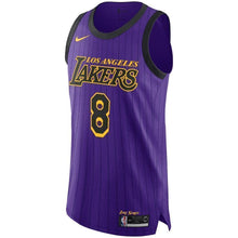 Load image into Gallery viewer, 8-Kobe Bryant #8 Los Angeles Lakers VaporKnit  – City Edition