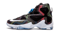 Load image into Gallery viewer, Nike Lebron 13 BHM MULTI-COLOR/WHITE-BLACK