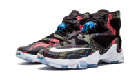 Load image into Gallery viewer, Nike Lebron 13 BHM MULTI-COLOR/WHITE-BLACK
