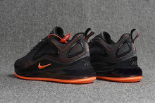 Load image into Gallery viewer, Nike Air Max 720 Sneakers Men's Black Organe