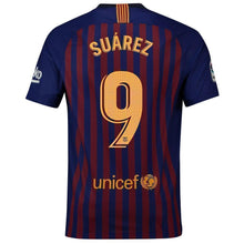 Load image into Gallery viewer, 9-Luis Suárez Barcelona Home Soccer Jersey 2018-19– Blue