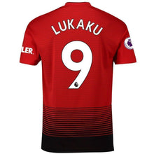 Load image into Gallery viewer, 9-Romelu Lukaku Manchester United Home Soccer Jersey 2018-19 – Red