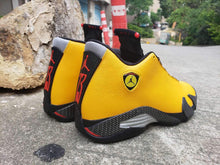 Load image into Gallery viewer, NIKE AIR Jordan 14th Generation Yellow Black