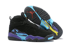 Load image into Gallery viewer, Nike Jordan 8 Men's Sneakers Black Purple