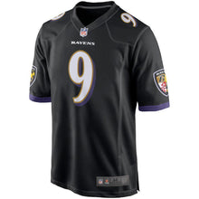 Load image into Gallery viewer, Justin Tucker Baltimore Raven American football jersey