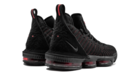 Load image into Gallery viewer, Nike LEBRON XVI BLACK/BLACK-UNIVERSITY RED