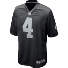 Load image into Gallery viewer, Derek Carr Oakland Raiders American football jersey