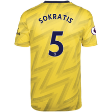 Load image into Gallery viewer, SOKRATIS PAPASTATHOPOULOS Arsenal Away Soccer Jersey 2019-20