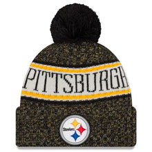 Load image into Gallery viewer, Pittsburgh Steelers New Era 2019 Knit Hat – Black