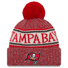 Load image into Gallery viewer, Tampa Bay Buccaneers New Era 2019 Knit Hat – Red