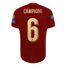 Load image into Gallery viewer, LFC MENS EUROPEAN HOME SHIRT 19/20 - UCL GOLD - CAMPIONE 6