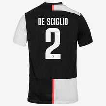 Load image into Gallery viewer, DE SCIGLIO #2 Juventus Home Soccer Jersey 2019-20 Jersey