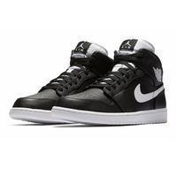 Load image into Gallery viewer, Men's Mid Jordan 1 Basketball Shoes - Black