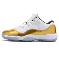 Load image into Gallery viewer, Men's Jordan 11 Retro Low Basketball Shoes - Gold
