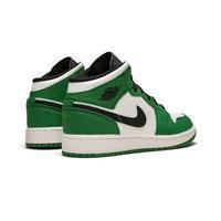 Load image into Gallery viewer, Men's Mid Jordan 1 Basketball Shoes - Green
