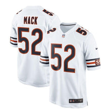 Load image into Gallery viewer, Khalil Mack Chicago Bears Nike Game Jersey - White