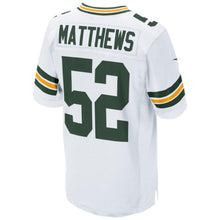 Load image into Gallery viewer, Clay Matthews Green Bay Packers Nike Elite Jersey - White