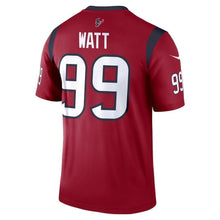 Load image into Gallery viewer, J.J. Watt Houston Texans Nike Legend Player Jersey - Red