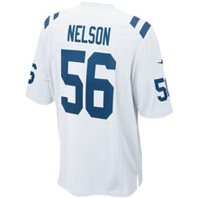 Load image into Gallery viewer, Quenton Nelson Indianapolis Colts Nike Game Jersey - White