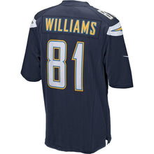 Load image into Gallery viewer, Mike Williams Los Angeles Chargers Nike Game Jersey - Navy