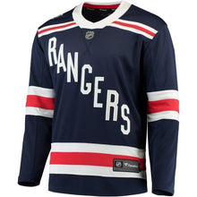 Load image into Gallery viewer, New York Rangers Fanatics Branded 2018 Winter Classic Breakaway Blank Jersey - Navy