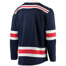 Load image into Gallery viewer, New York Rangers Fanatics Branded 2018 Winter Classic Breakaway Blank Jersey - Navy
