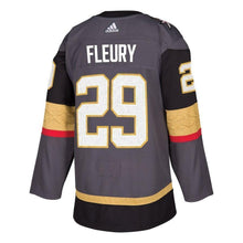 Load image into Gallery viewer, Marc-Andre Fleury Vegas Golden Knights adidas 2018 Stanley Cup Final Bound Patch Player Jersey - Gray