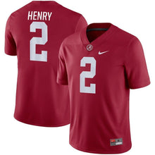 Load image into Gallery viewer, Derrick Henry Alabama Crimson Tide Nike Game Jersey - Crimson