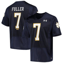 Load image into Gallery viewer, Will Fuller Notre Dame Fighting Irish Under Armour Replica Alumni Jersey - Navy