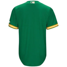 Load image into Gallery viewer, Oakland Athletics Majestic Cool Base Team Jersey - Kelly Green