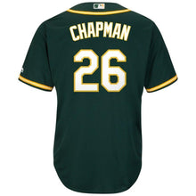 Load image into Gallery viewer, Matt Chapman Oakland Athletics Majestic Alternate Cool Base Player Replica Jersey - Green