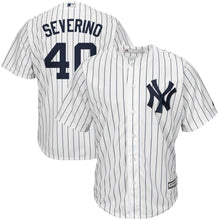 Load image into Gallery viewer, Luis Severino New York Yankees Majestic Cool Base Home Player Jersey - White
