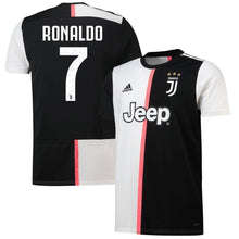 Load image into Gallery viewer, Cristiano Ronaldo Juventus Home Soccer Jersey 2019-20 Jersey – Black