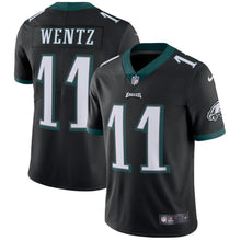 Load image into Gallery viewer, Carson Wentz Philadelphia Eagles Nike Vapor Untouchable Limited Player Jersey - Black