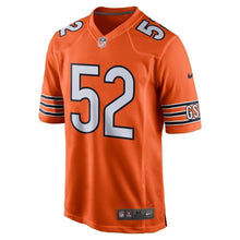 Load image into Gallery viewer, Khalil Mack Chicago Bears Nike Game Jersey - Orange