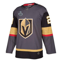 Load image into Gallery viewer, Marc-Andre Fleury Vegas Golden Knights adidas 2018 Stanley Cup Final Bound Patch Player Jersey - Gray