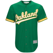 Load image into Gallery viewer, Matt Chapman Oakland Athletics Majestic Alternate Official Cool Base Player Jersey - Kelly Green