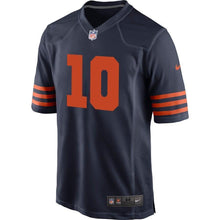 Load image into Gallery viewer, Mitchell Trubisky Chicago Bears Nike Throwback Game Jersey - Navy