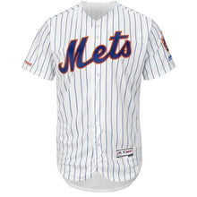 Load image into Gallery viewer, New York Mets Majestic Home Flex Base Collection Team Jersey - White/Royal