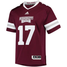 Load image into Gallery viewer, Mississippi State Bulldogs adidas Premier Football Jersey - Maroon