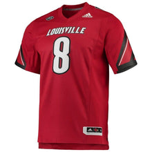 Load image into Gallery viewer, Louisville Cardinals adidas Team Premier Football Jersey - Red