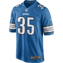 Load image into Gallery viewer, Joique Bell Detroit Lions Nike Game Jersey - Light Blue