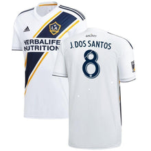 Load image into Gallery viewer, Jonathan dos Santos LA Galaxy 2018 Primary Player Jersey – White