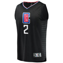 Load image into Gallery viewer, Kawhi Leonard LA Clippers Fanatics Branded Fast Break Replica Jersey Black - Statement Edition