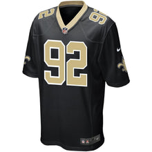 Load image into Gallery viewer, Marcus Davenport New Orleans Saints Nike Game Jersey - Black