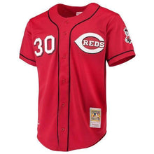 Load image into Gallery viewer, Ken Griffey Jr. Cincinnati Reds Mitchell &amp; Ness  - Scarlet
