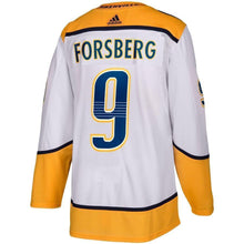 Load image into Gallery viewer, Filip Forsberg Nashville Predators adidas Away Player Jersey - White