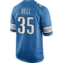 Load image into Gallery viewer, Joique Bell Detroit Lions Nike Game Jersey - Light Blue