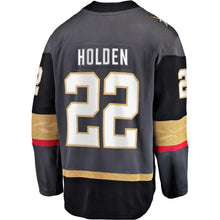 Load image into Gallery viewer, Nick Holden Vegas Golden Knights Fanatics Branded Home Breakaway Player Jersey - Black