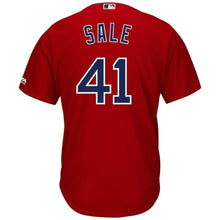 Load image into Gallery viewer, Chris Sale Boston Red Sox Majestic Alternate Cool Base Jersey - Red